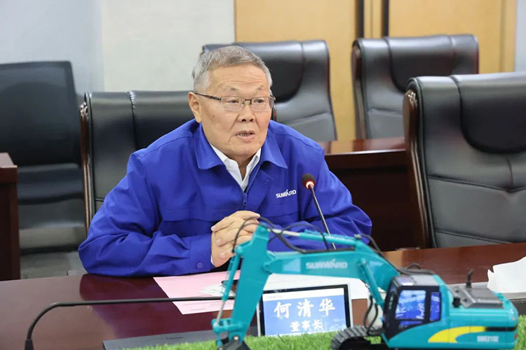 中國(guó)上市公司協(xié)會(huì)黨委委員、副秘書長(zhǎng)劉翠蘭一行調(diào)研山河智能