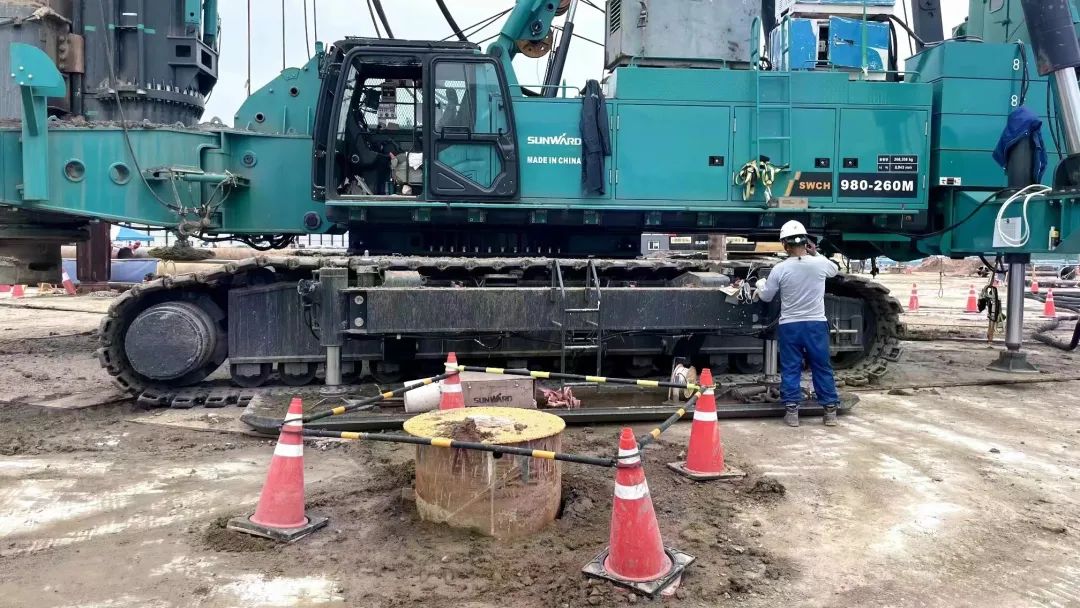 “全球最高樁架”嶄露頭角！山河智能實(shí)力助建韓國首爾麻古MICE綜合園區(qū)