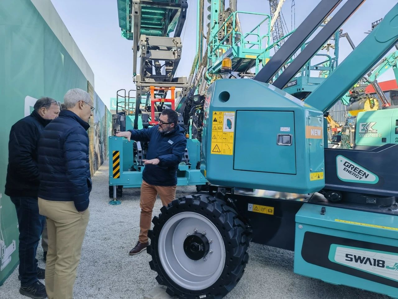 山河智能高空機械閃耀Bauma 2025！ 新能源技術(shù)與創(chuàng)新產(chǎn)品獲全球矚目
